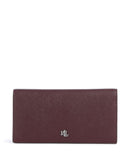 Lauren Ralph Lauren Medium Monedero dark garnet