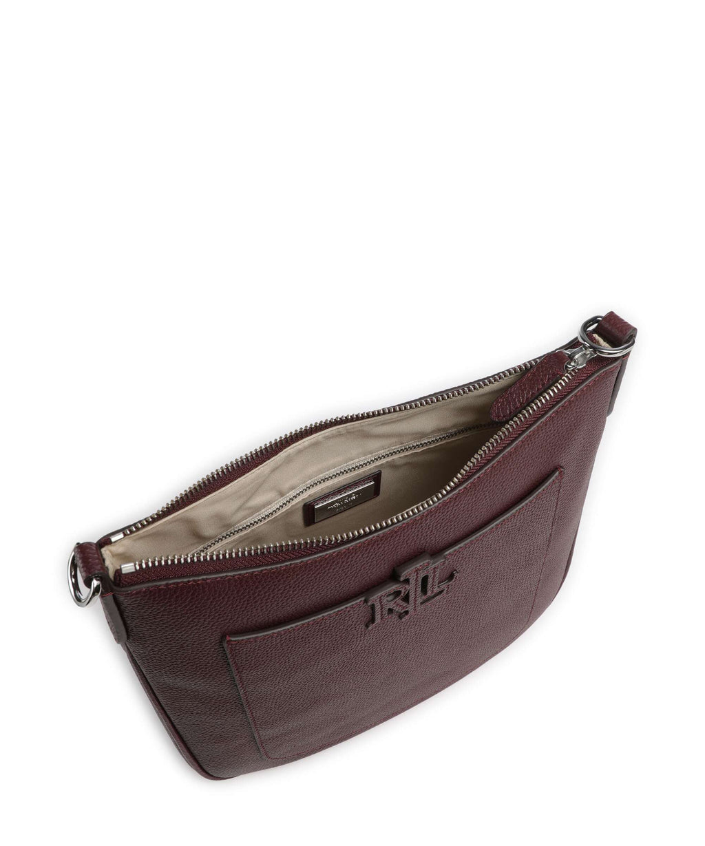 Lauren Ralph Lauren Cameryn 27 Crossbody bag dark garnet