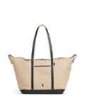 Polo Ralph Lauren Canvas Large Tote bag porcelain/black