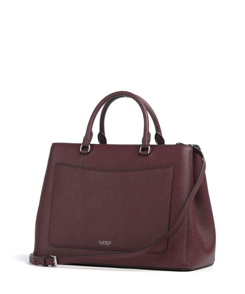 Lauren Ralph Lauren Hanna 37 Handbag dark garnet