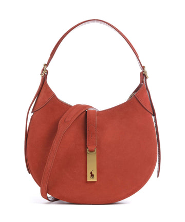 Polo Ralph Lauren ID Collection Small Bolso de hombro auburn