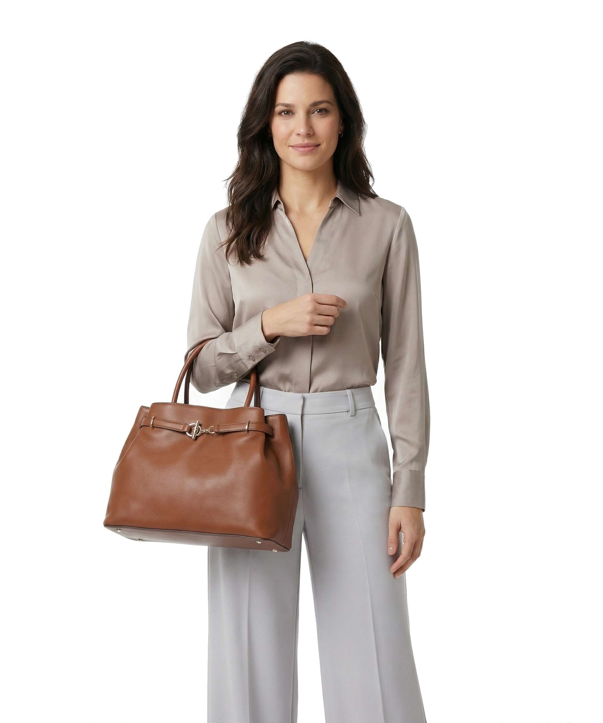 Lauren Ralph Lauren Blaike Large Handbag lauren tan