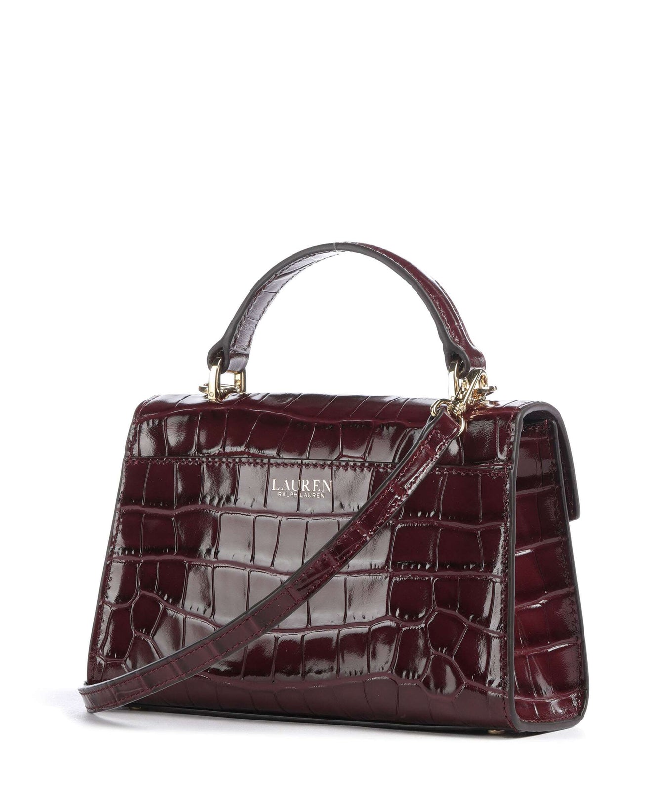 Lauren Ralph Lauren Farrah Small Handbag dark garnet