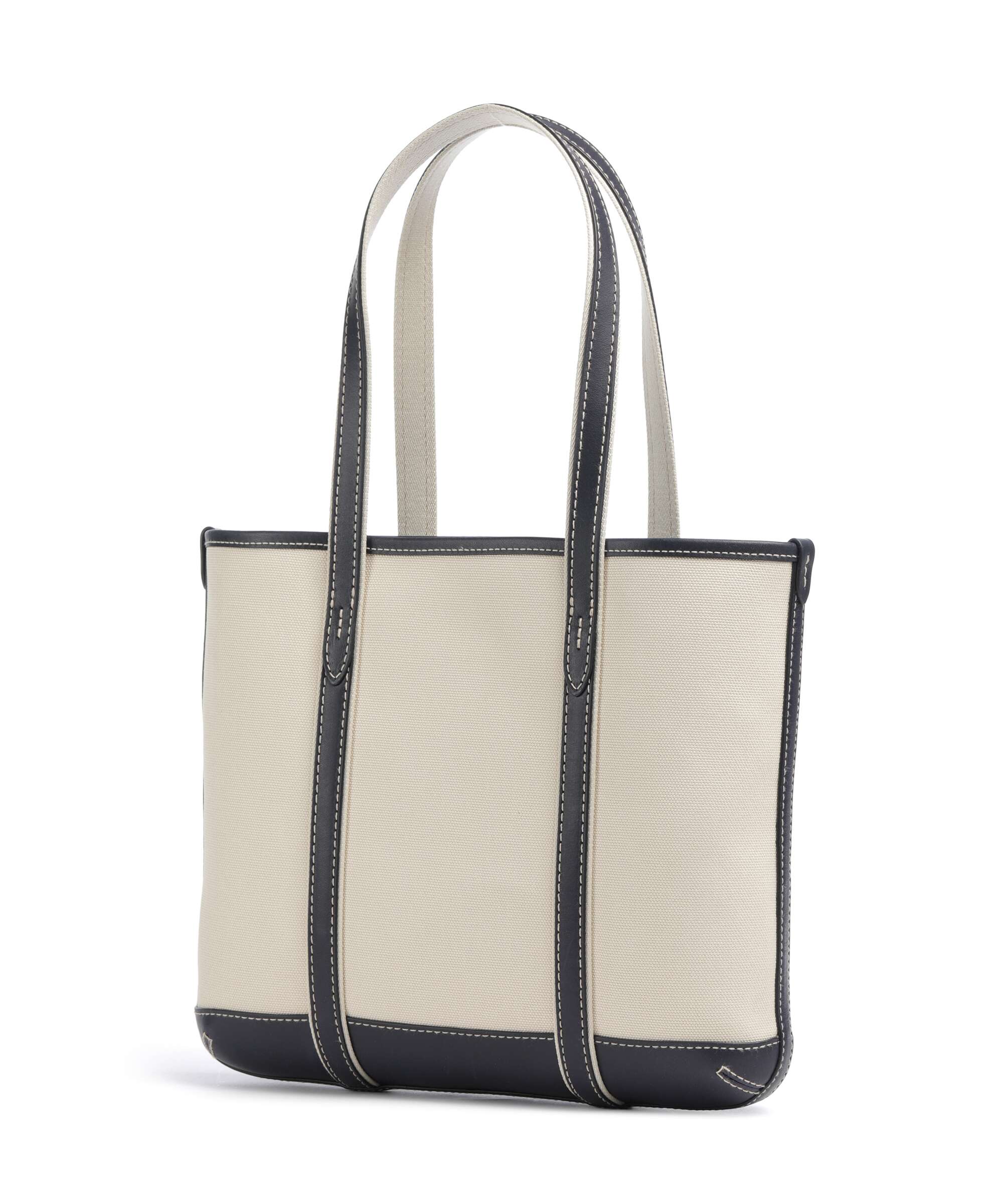 Polo Ralph Lauren Canvas Small Tote bag ecru/navy