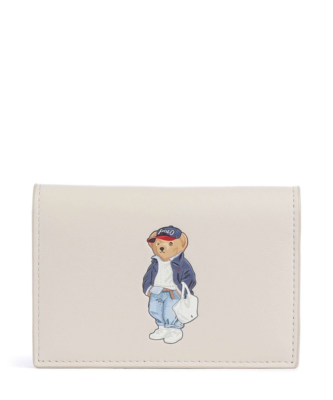 Polo Ralph Lauren Bear Spring Credit card holder cream
