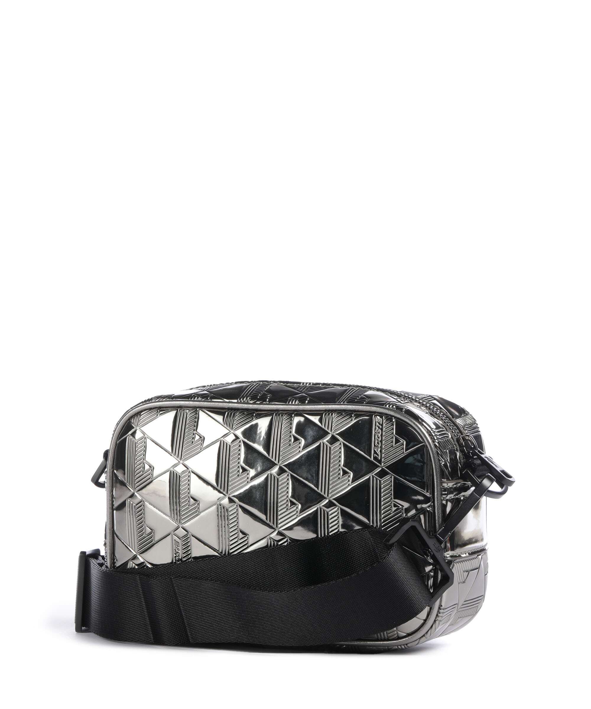 Lacoste TheBlend Crossbody bag silver/black