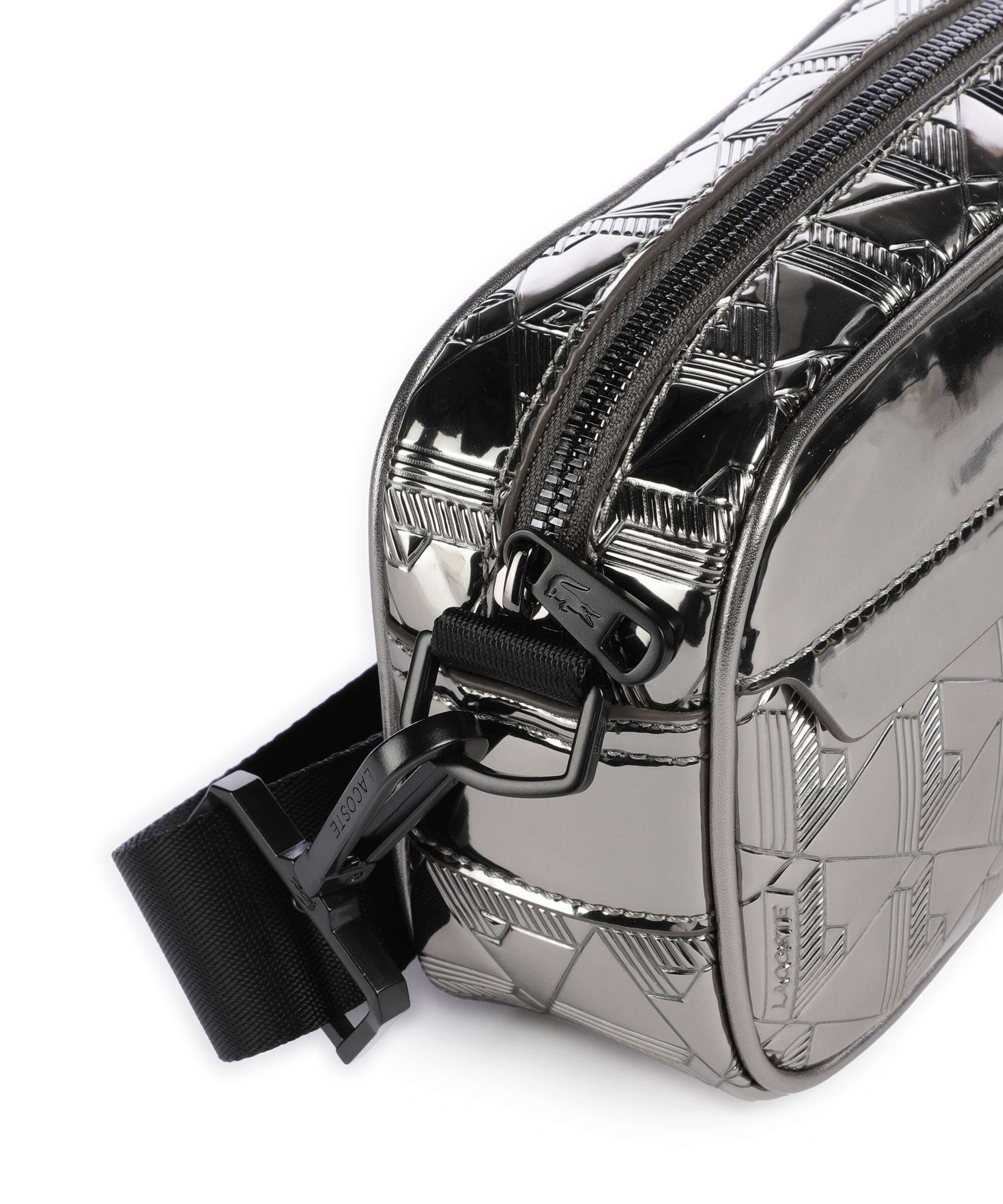 Lacoste TheBlend Crossbody bag silver/black