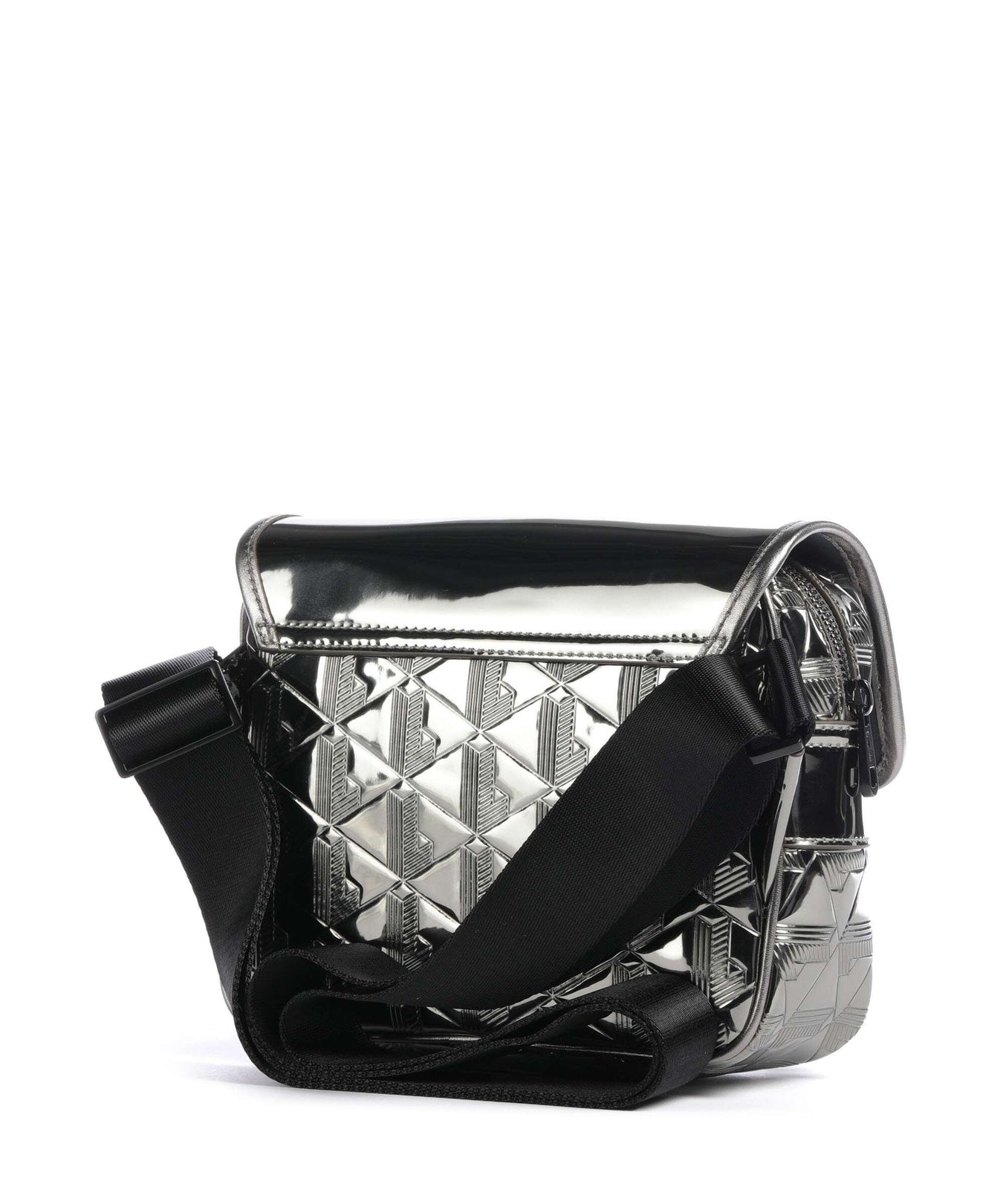 Lacoste Holiday Crossbody bag silver/black