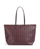 Lacoste Zely Bolsa shopping mono winetasting damson
