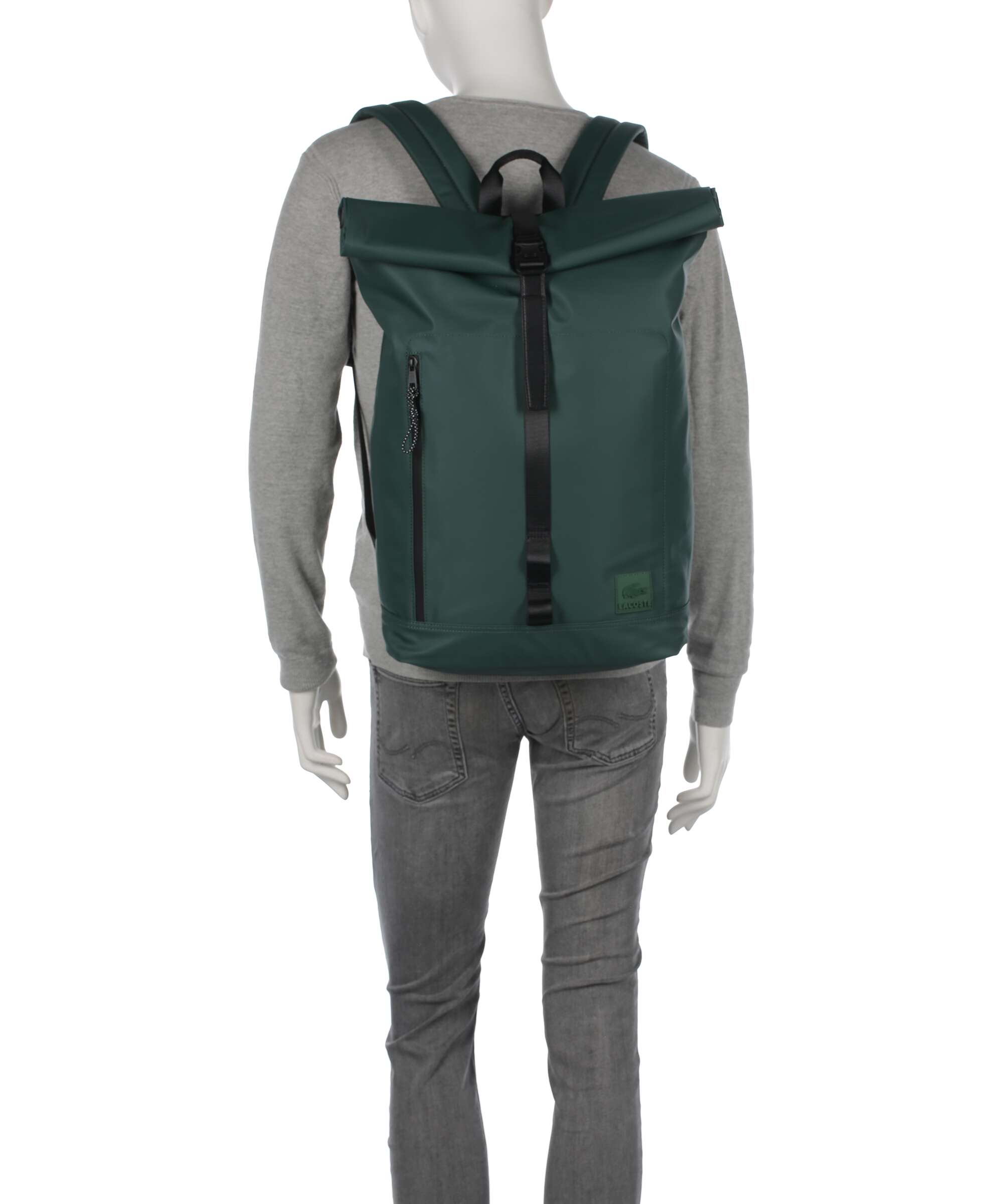 Lacoste In Motion Rolltop backpack varech/noir