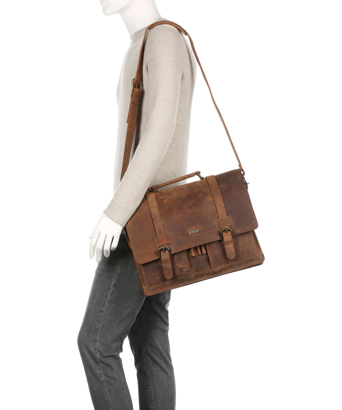 Harold's Antico Briefcase natur