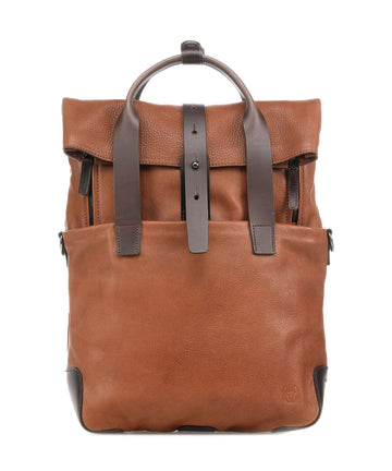 Harold's Mount Ivy Mochila roll-top cognac/braun