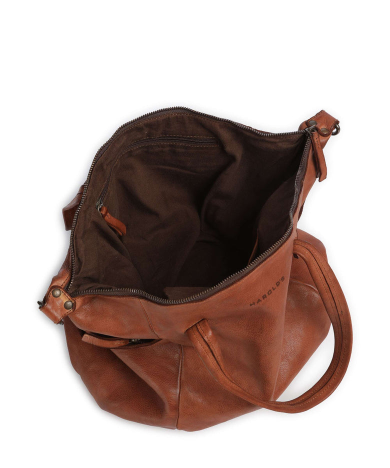 Harold's Submarine Tote bag cognac