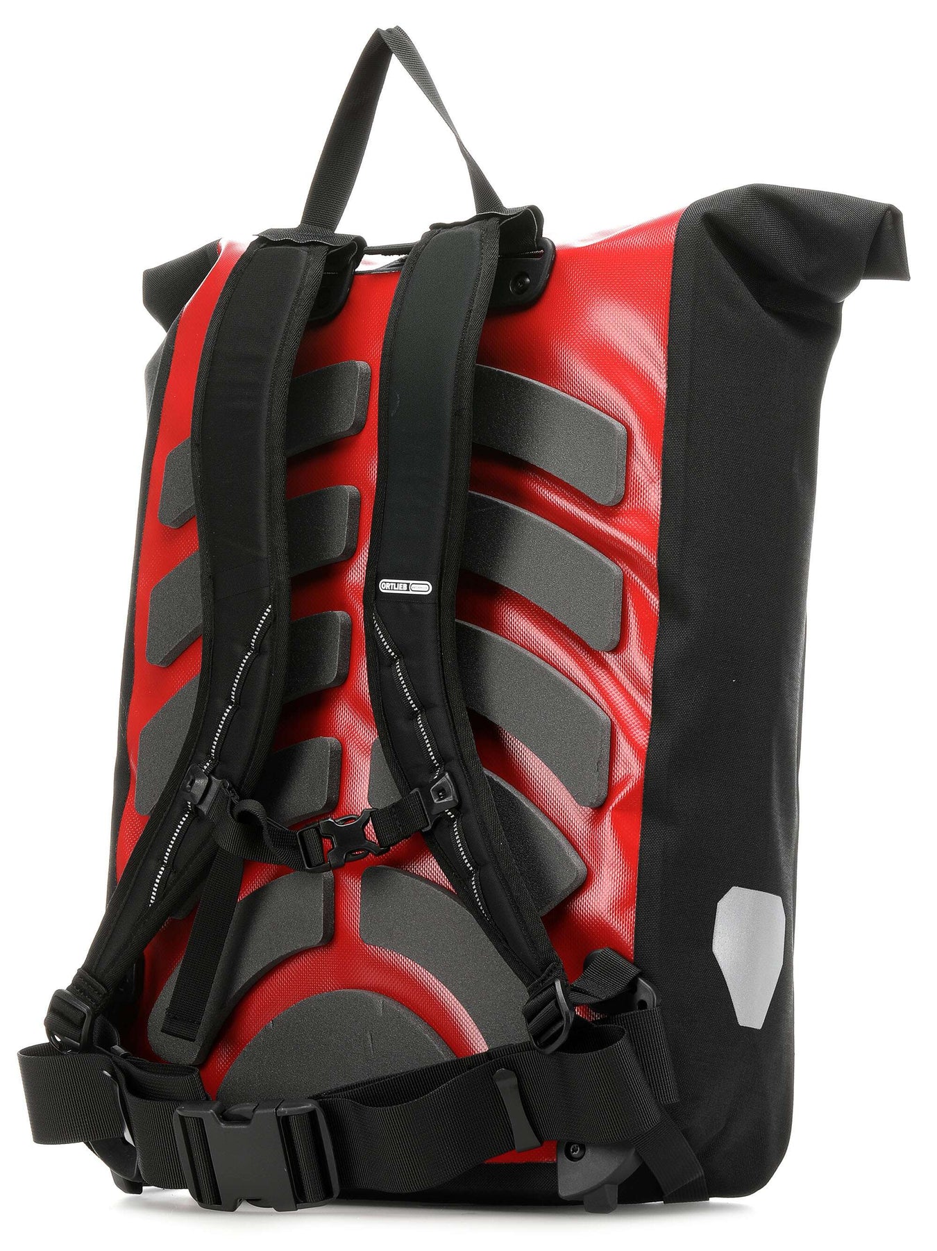 Ortlieb Messenger-Bag Rolltop backpack red/black