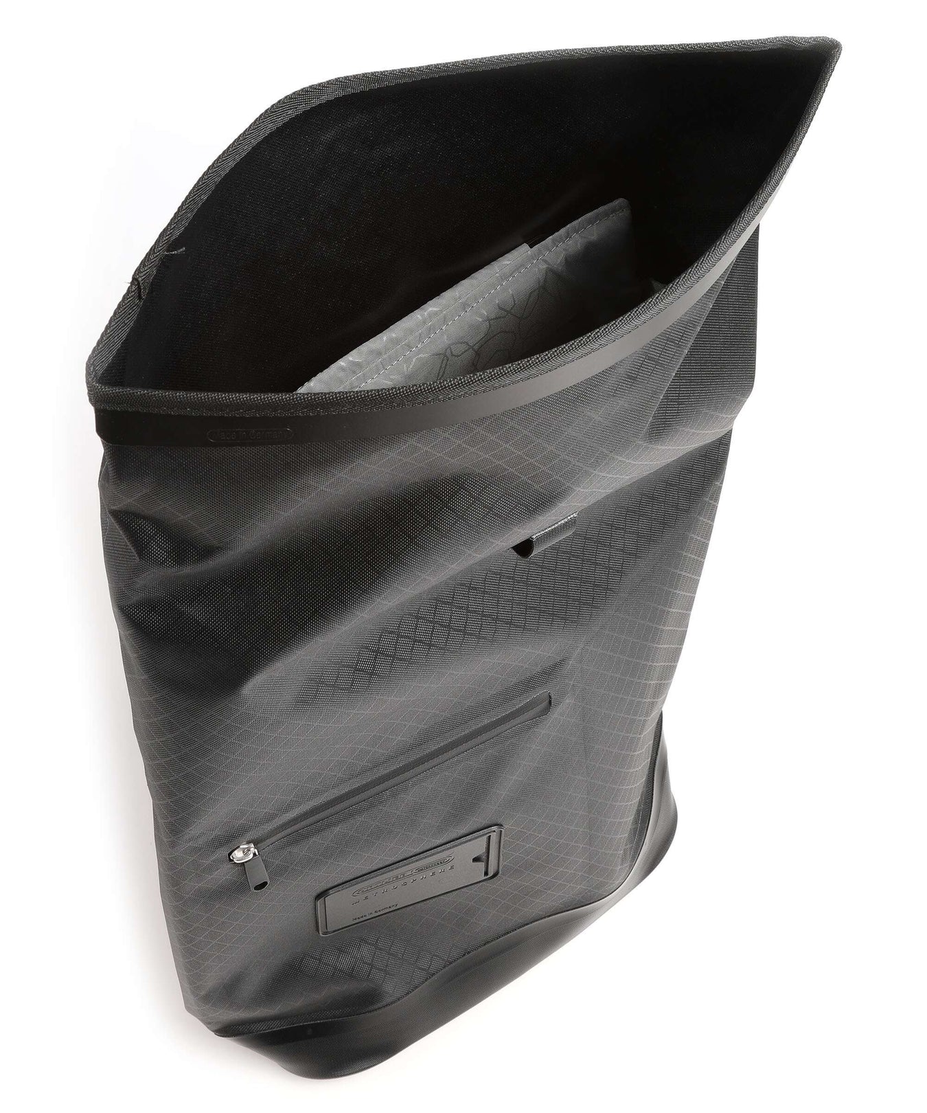Ortlieb Metrosphere 21 Rolltop backpack black embossed