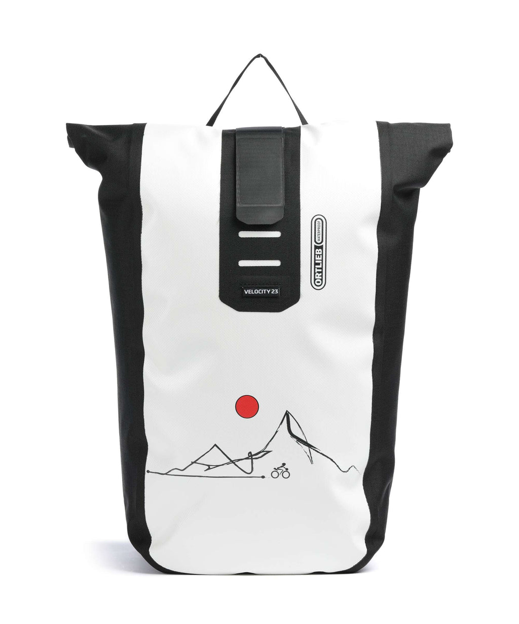 Ortlieb Velocity Design 23 Rolltop backpack line art