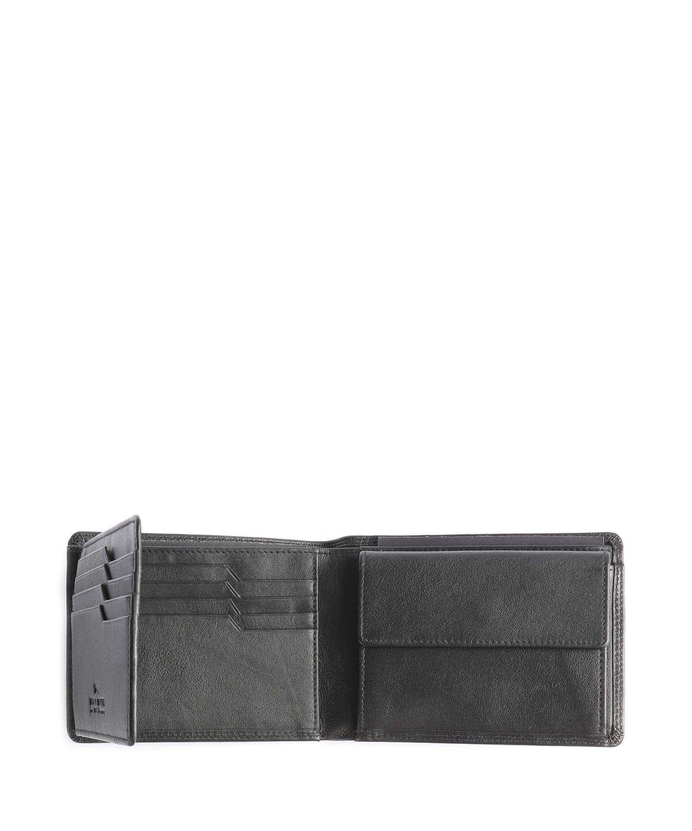 Braun Büffel Golf Secure RFID Wallet black