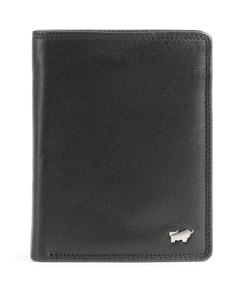 Braun Büffel Golf Secure RFID Wallet black