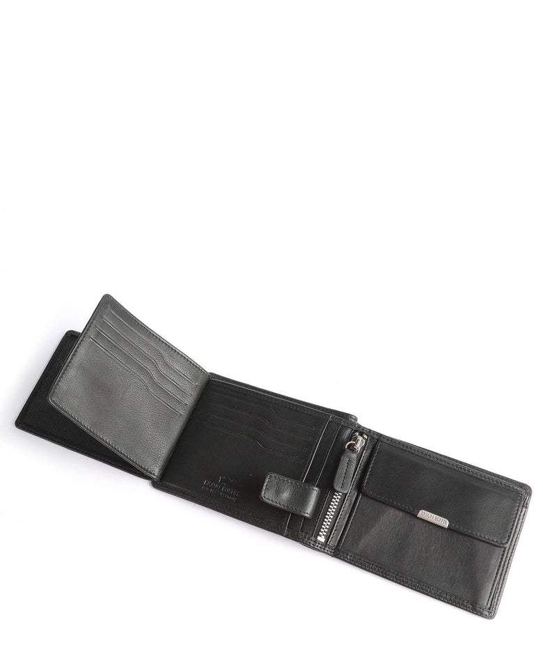 Braun Büffel Golf Edition Wallet schwarz