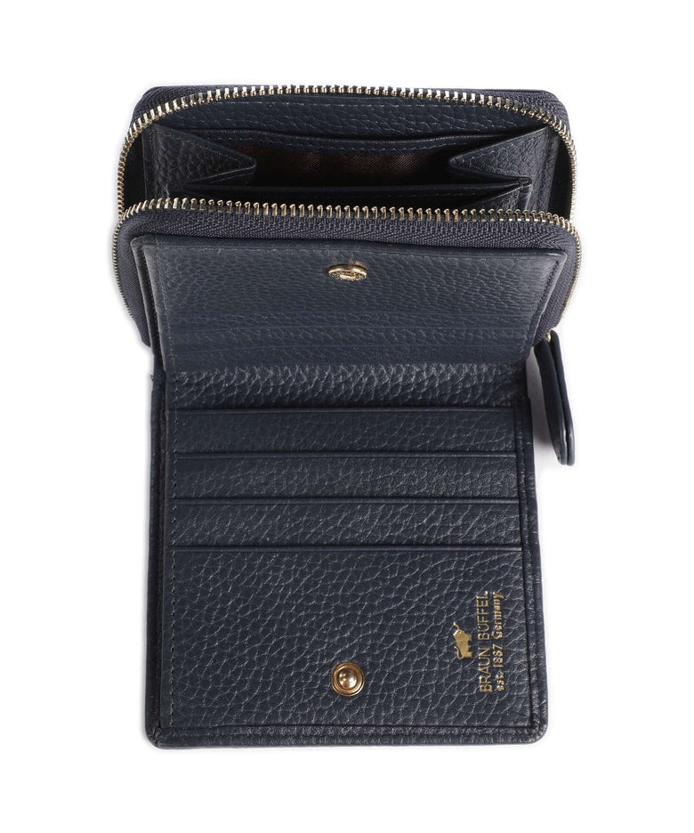 Braun Büffel Asti S Wallet navy