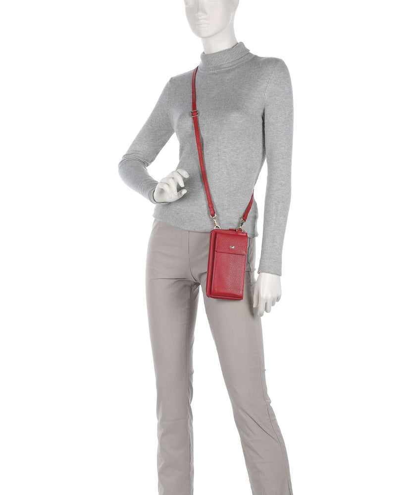 Braun Büffel Asti Phone bag rot