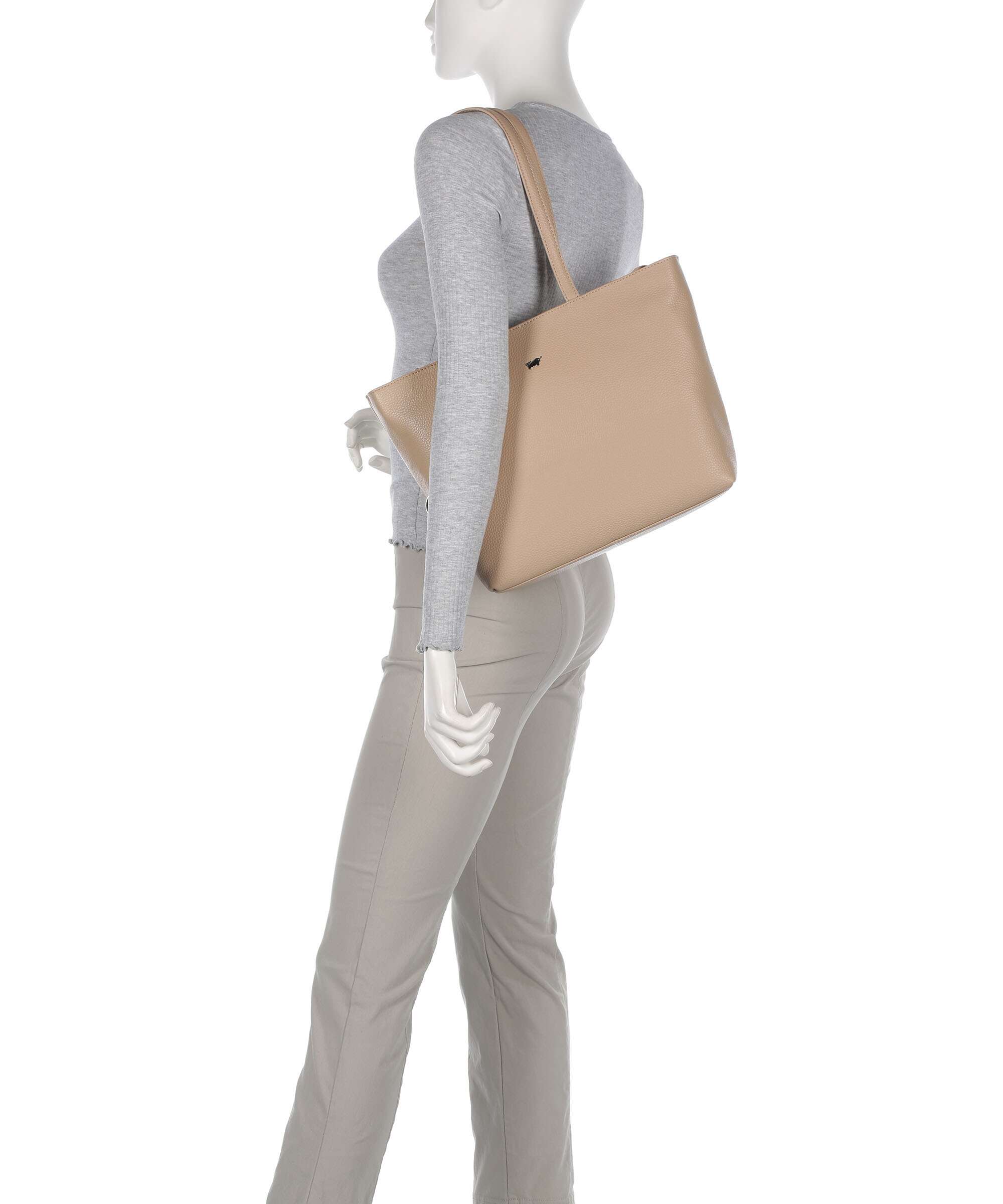 Braun Büffel Hanna S Tote bag creme