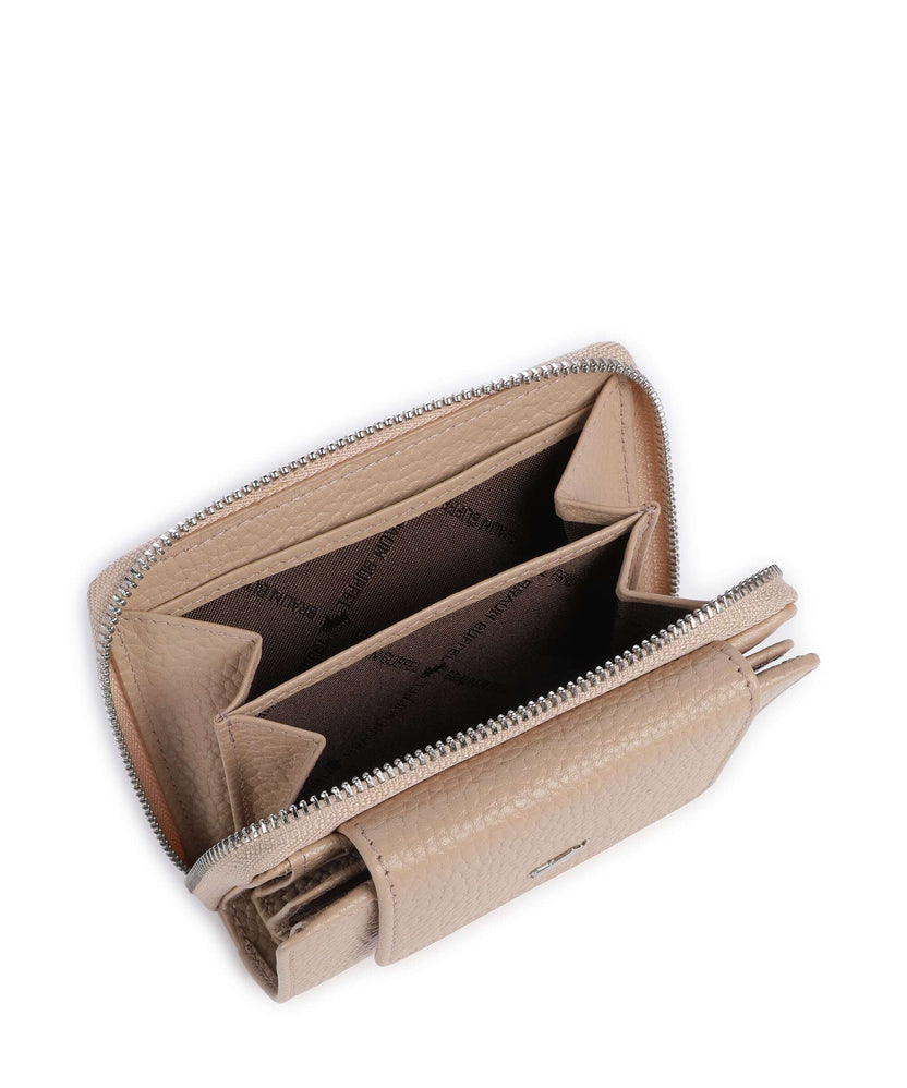 Braun Büffel Hanna Wallet creme