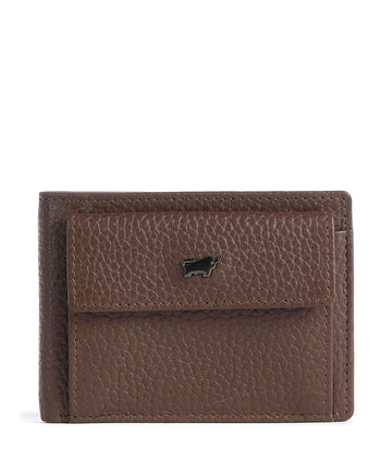Braun Büffel Theo RFID Monedero nut