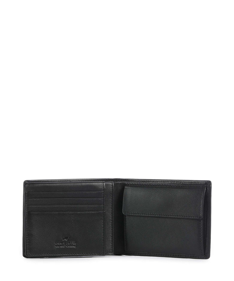 Braun Büffel Hannes Wallet black