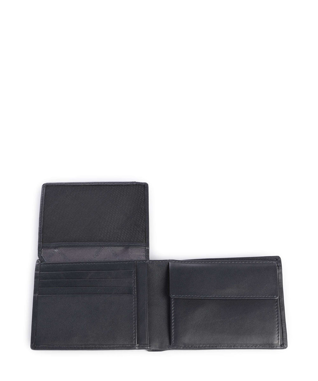 Braun Büffel Hannes RFID Wallet navy