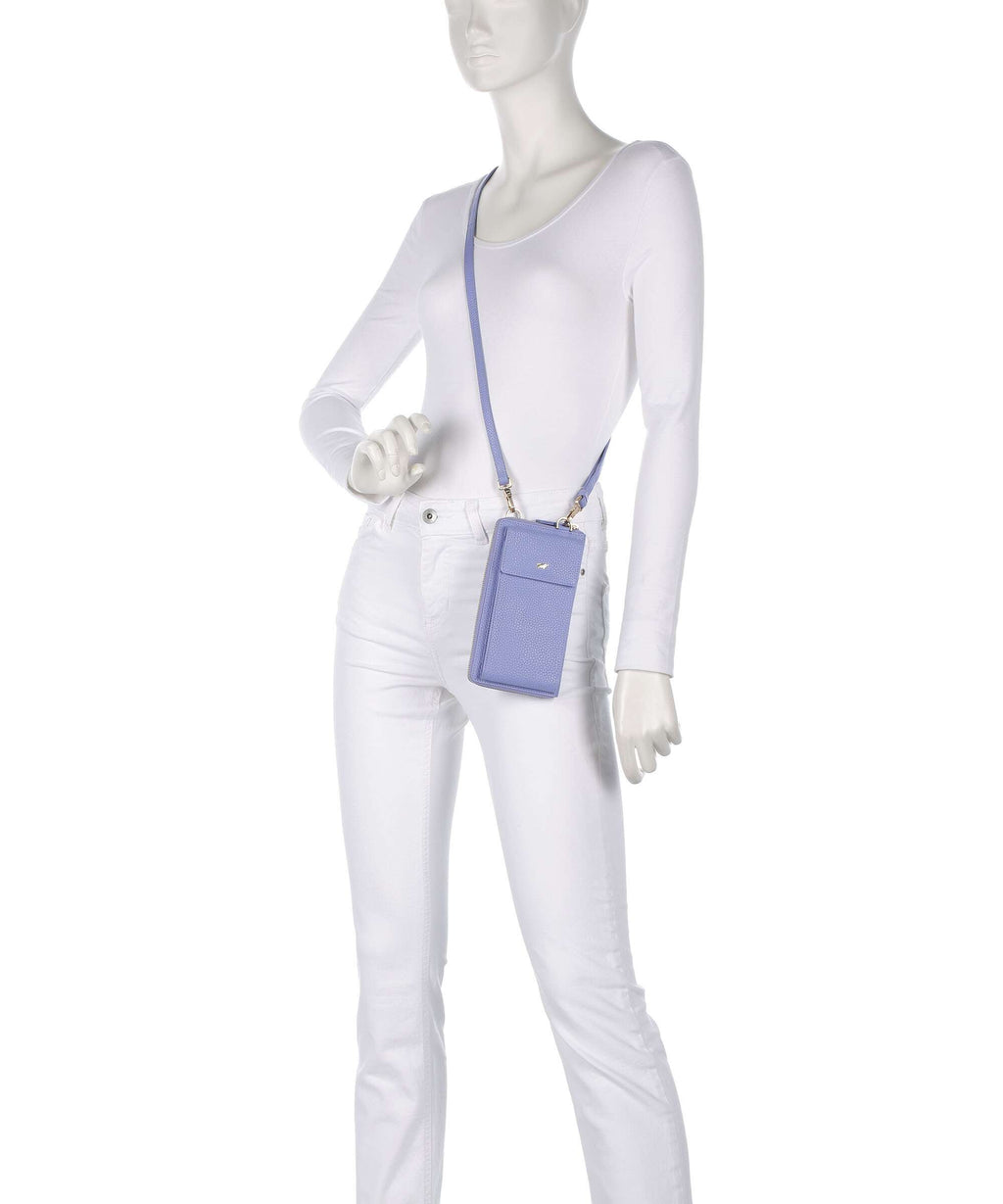 Braun Büffel Asti Phone bag lilac blue