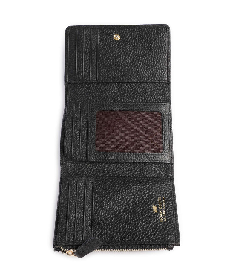 Braun Büffel Asti S Wallet schwarz