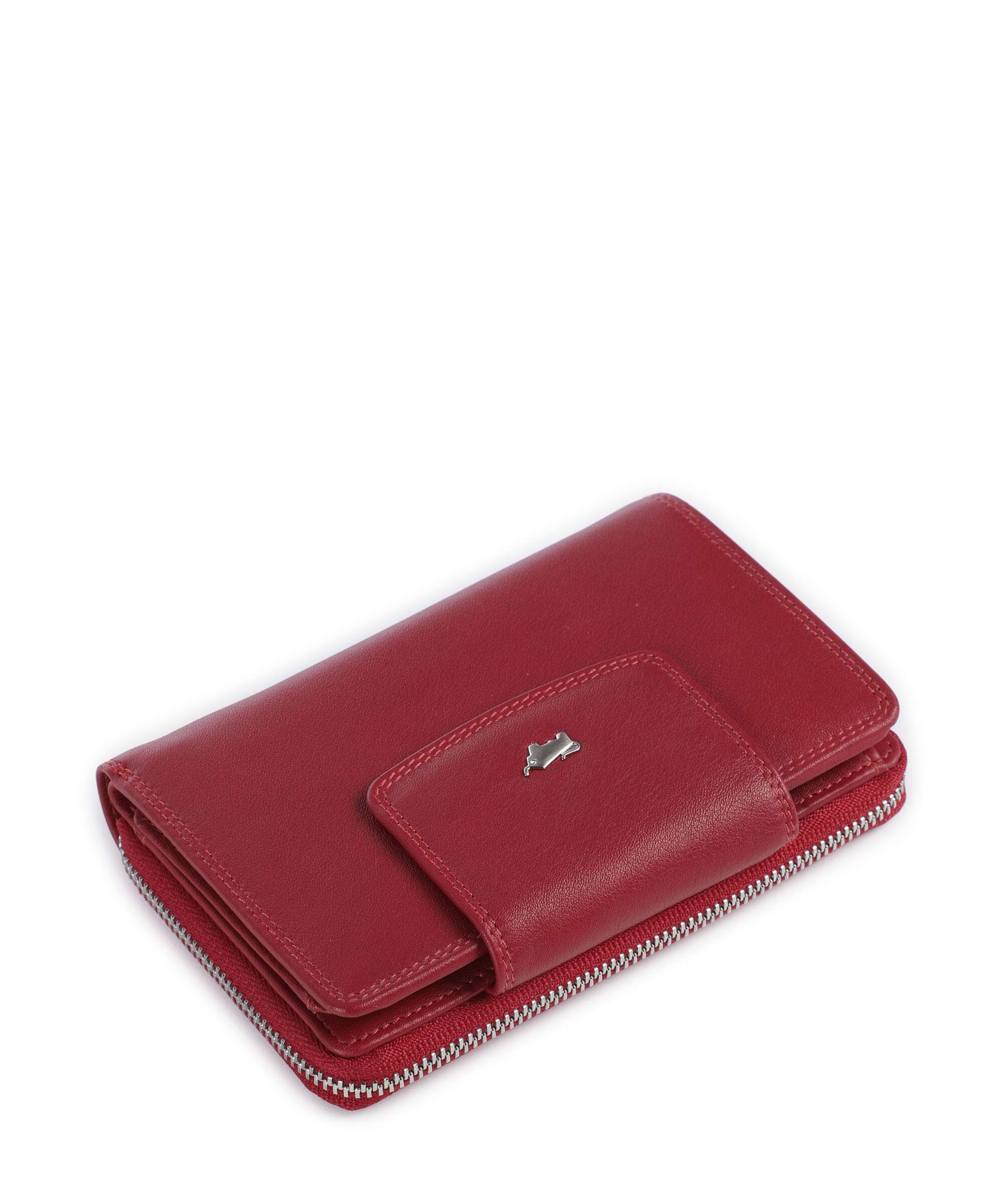 Braun Büffel Golf Wallet rot