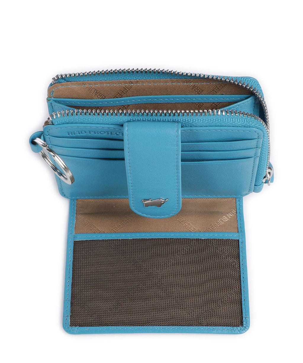 Braun Büffel Joy Credit card holder indigo blue