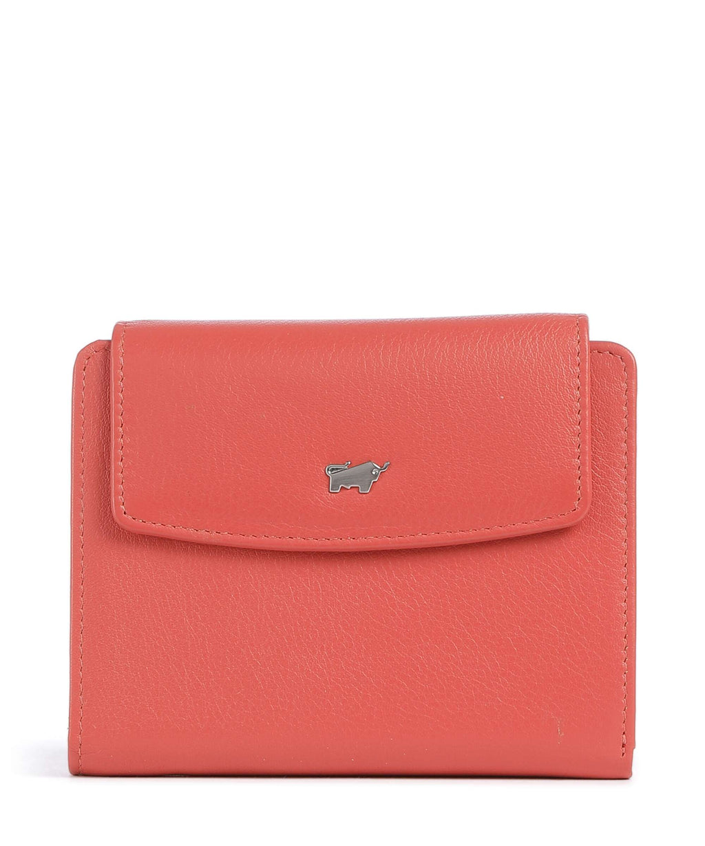 Braun Büffel Joy Wallet coral
