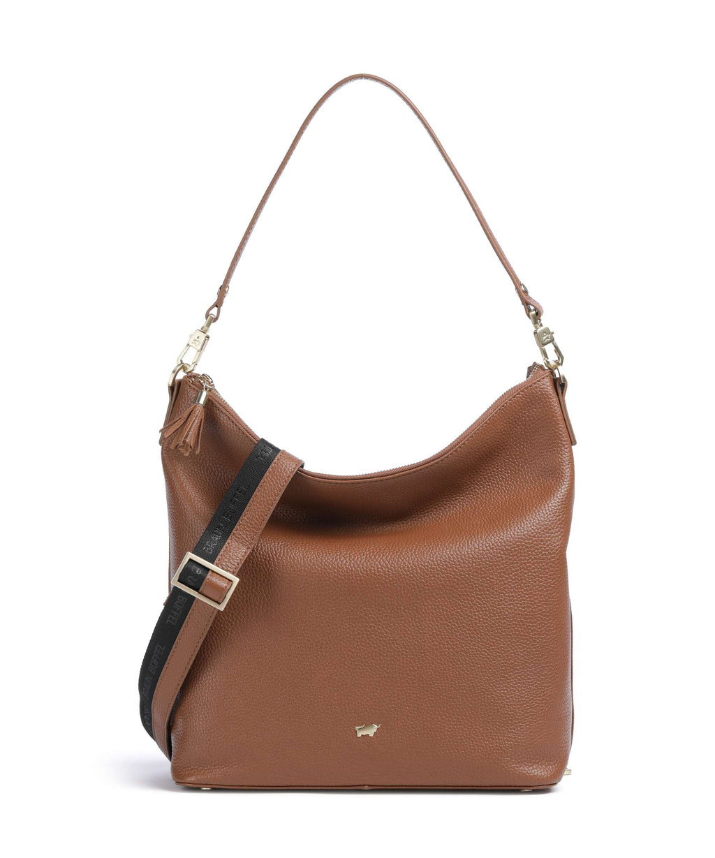 Braun Büffel Hanna Hobo bag saddle brown