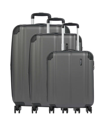 Travelite City Juego de maletas (4 ruedas) anthrazit