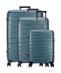 Travelite Air Base Suitcase set (4 wheels) eisblau