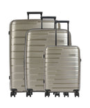 Travelite Air Base Juego de maletas (4 ruedas) champagner