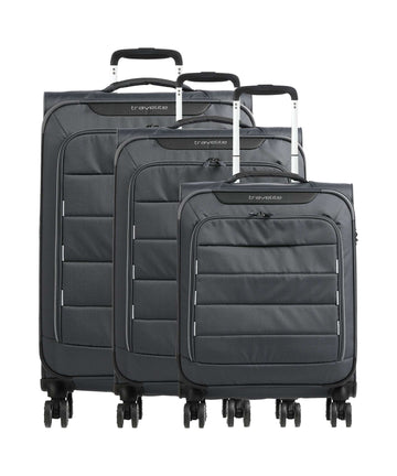 Travelite Skaii Juego de maletas (4 ruedas) gipfelgrau