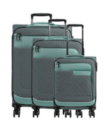 Travelite Viia Juego de maletas (4 ruedas) eukalyptus