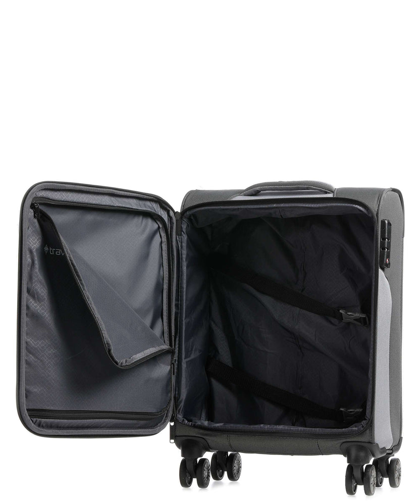 Travelite Viia Spinner (4 wheels) schiefer