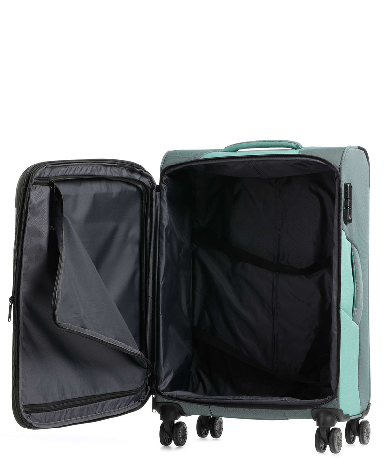 Travelite Viia Spinner (4 wheels) eukalyptus