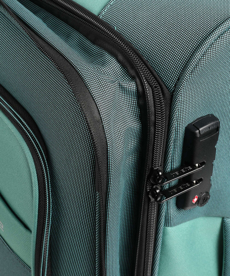 Travelite Viia Spinner (4 wheels) eukalyptus