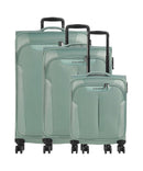 Travelite Croatia Juego de maletas (4 ruedas) mint