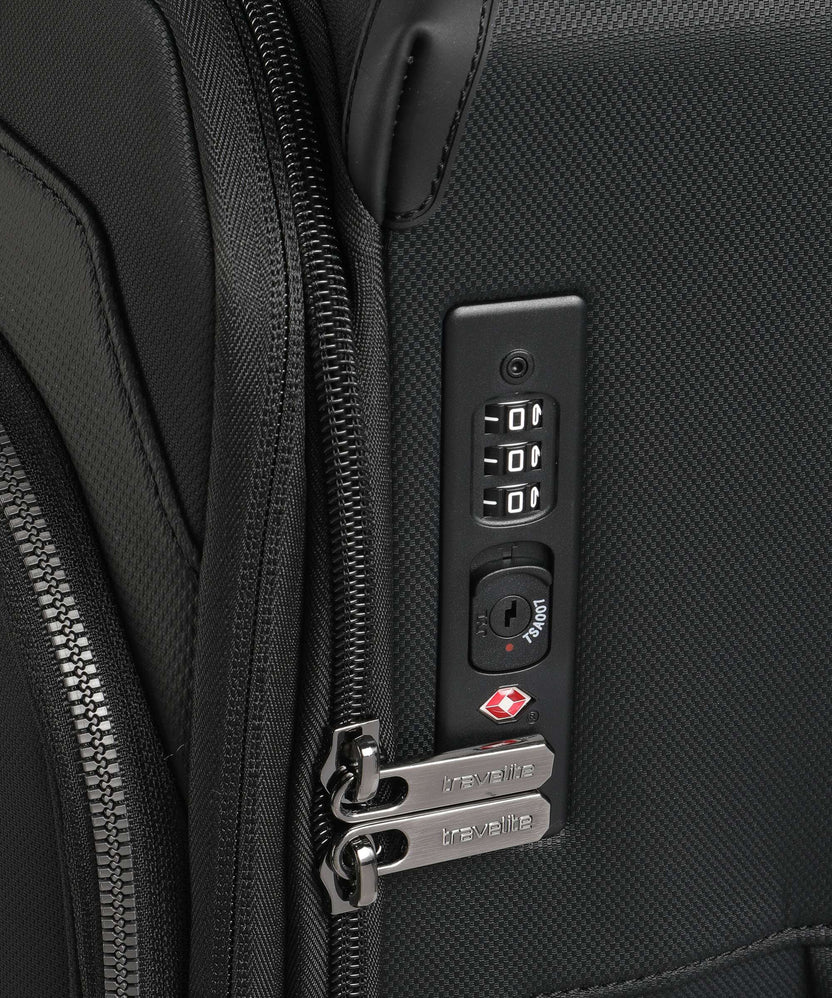 Travelite Priima M Spinner (4 wheels) schwarz