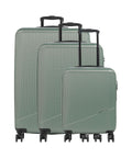 Travelite Bali Suitcase set (4 wheels) grün