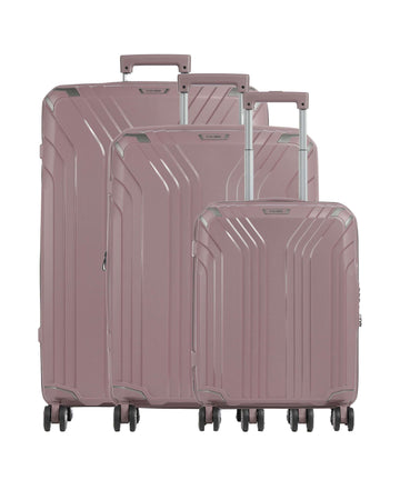 Travelite Elvaa Juego de maletas (4 ruedas) rosé