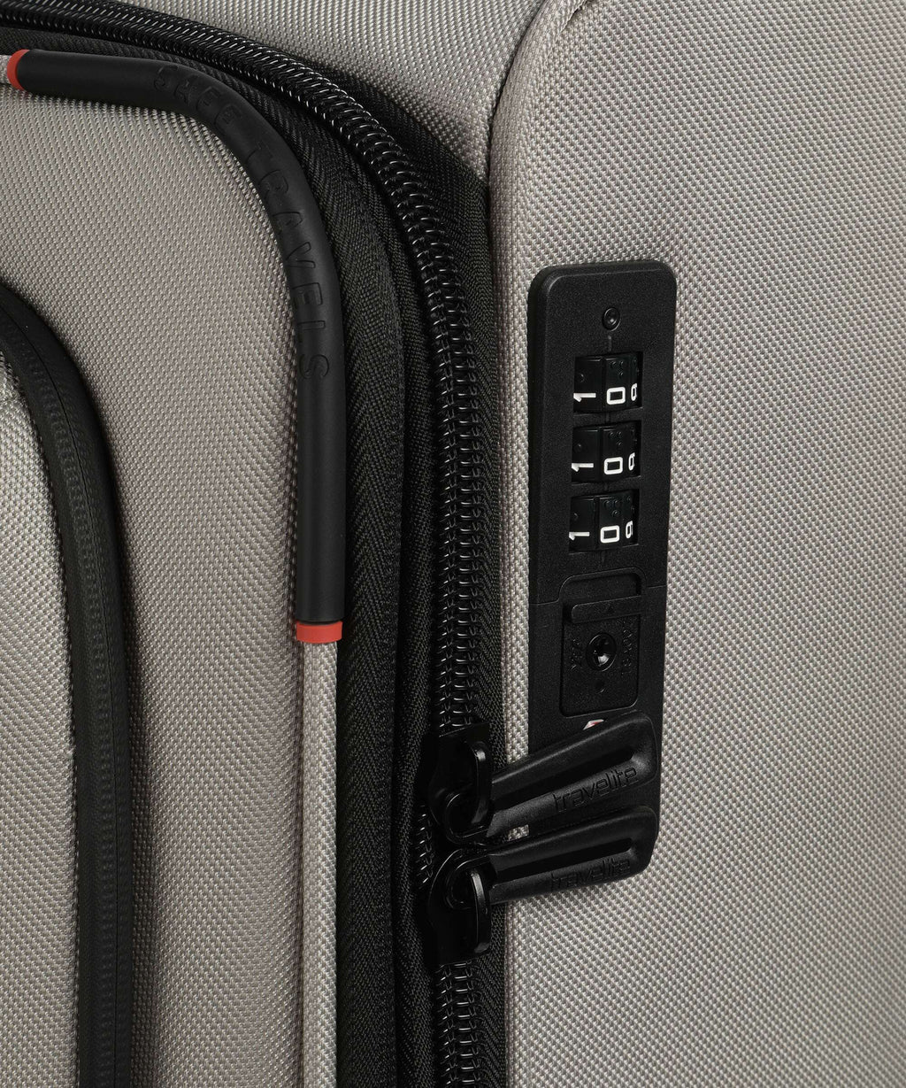 Travelite Crosslite 5.0 Spinner (4 wheels) natur