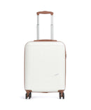 Travelite Bali Maleta con 4 ruedas weiss/cognac